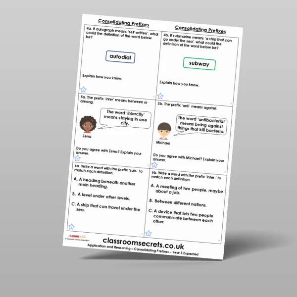 An image of the Consolidating Prefixes Application and Reasoning Resource