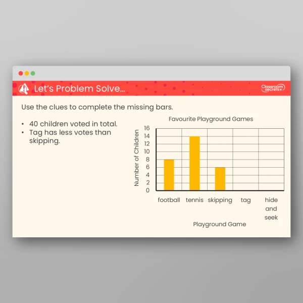 An image of the Draw Bar Charts Teaching PPT Resource