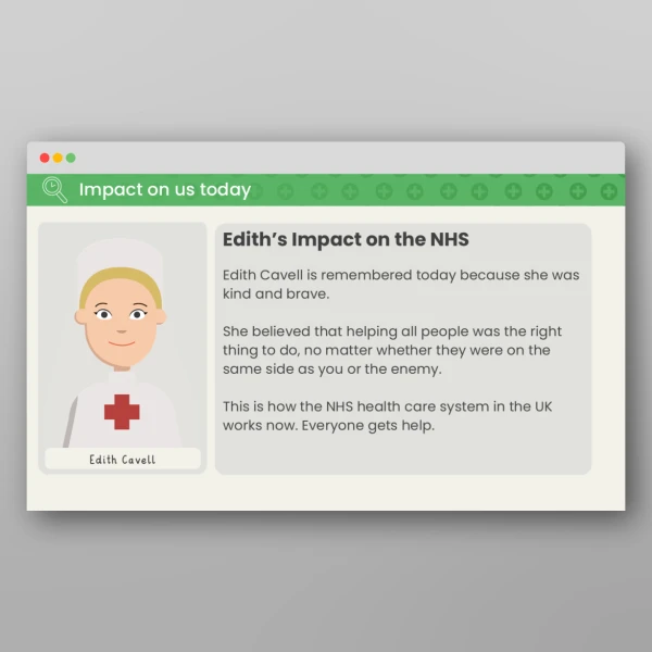 An image of the Lesson 4: Who Was Edith Cavell? PPT Resource