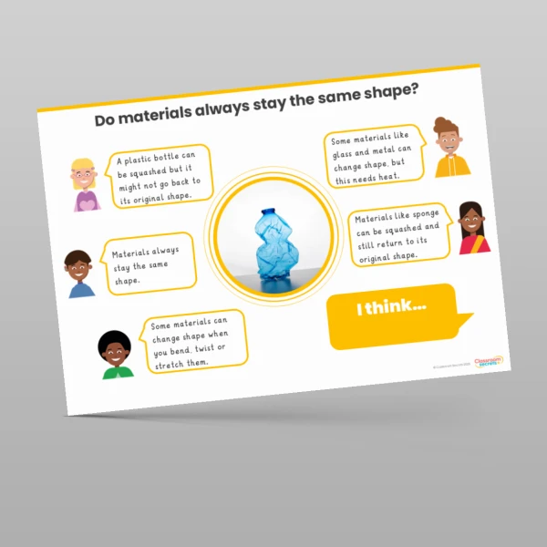 An image of the Uses of Everyday Materials Concept Cartoons Resource