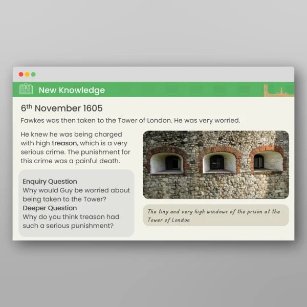 An image of the What Happened After the Gunpowder Plot? PPT Resource
