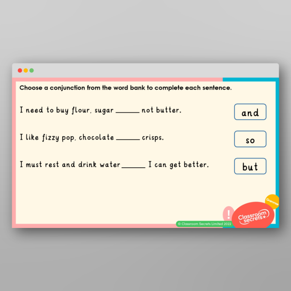 Year 2 Consolidating Commas And Conjunctions Teaching Ppt Resource ...
