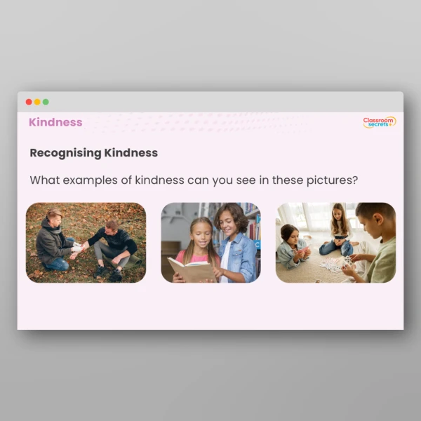 An image of the LKS2 Values - Kindness Resource