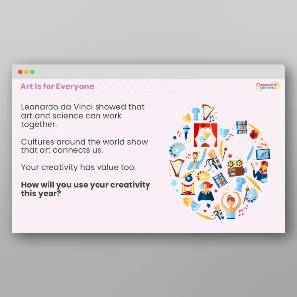 An image of the World Art Day Whole School Assembly PPT Resource