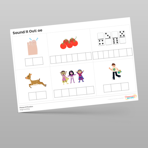 Eyfs Year 1 Phonics Sound It Out Oe Resource | Classroom Secrets
