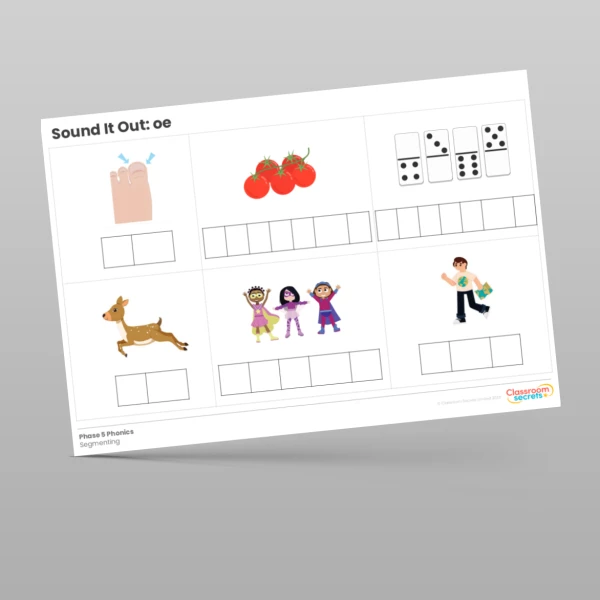 An image of the Phonics Sound it Out oe Resource