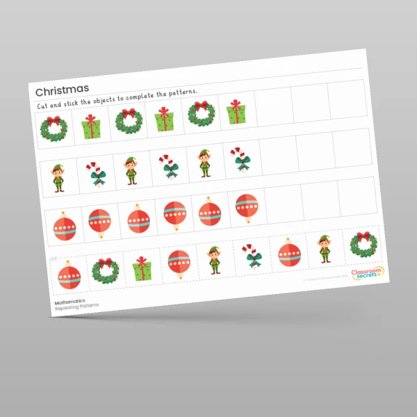 An image of the Christmas Maths Activities Resource