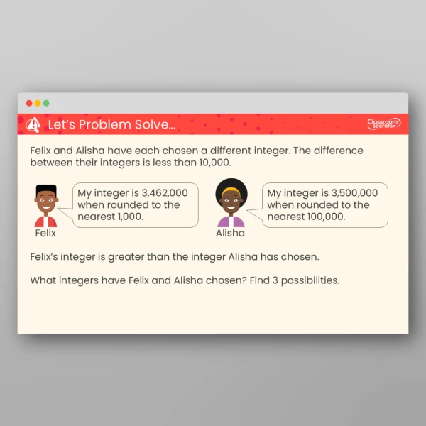 An image of the Round Any Integer Teaching PPT Resource