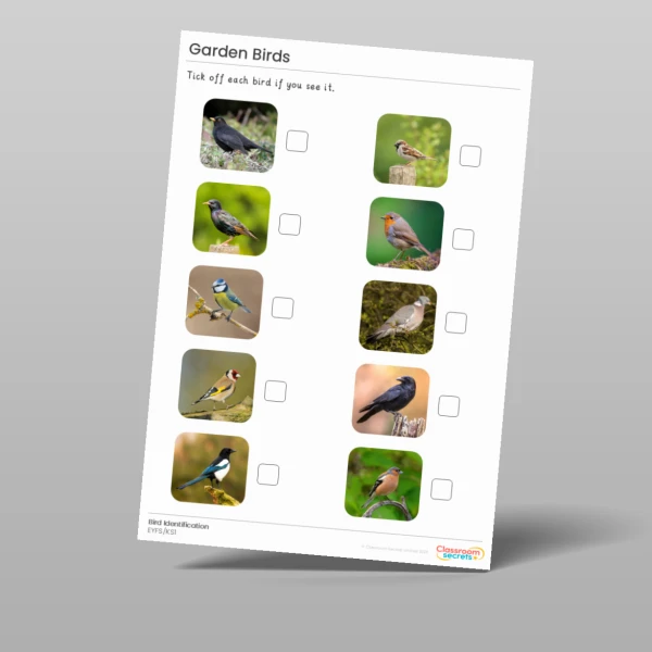 An image of the Bird Identification Checklist Resource