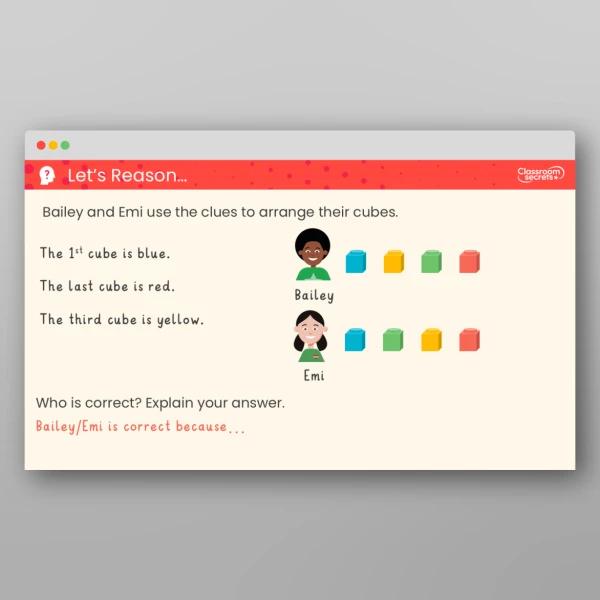 An image of the Ordinal Numbers Teaching PPT Resource