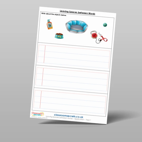 An image of the Leaving Spaces between Words Application Resource