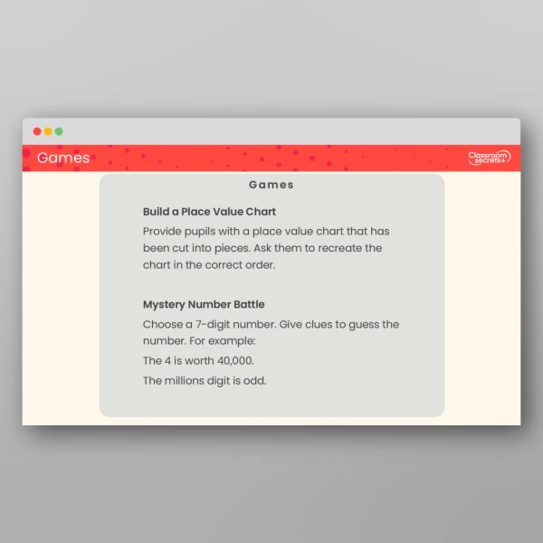An image of the Numbers to 10,000,000 Tutor PPT Resource
