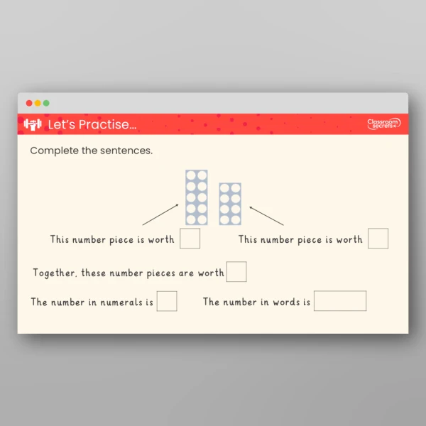 An image of the Free Numbers to 20 Teaching PPT Resource