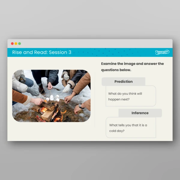 An image of the Rise and Read Winter Solstice Resource