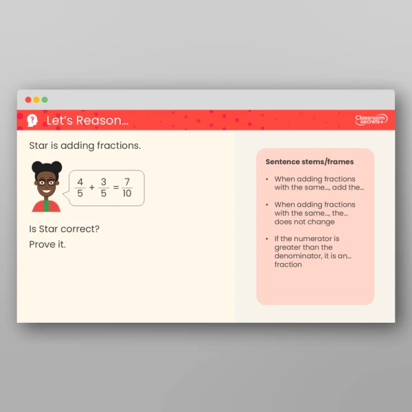 An image of the Add Two or More Fractions Teaching PPT Resource