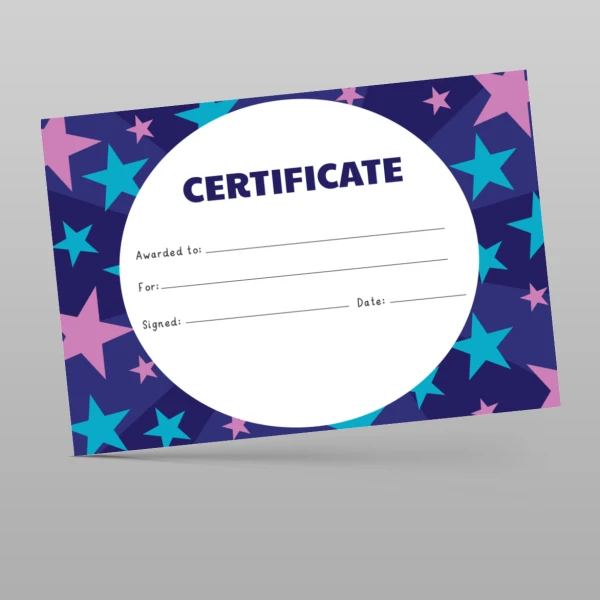 An image of the Celebration Certificates Resource