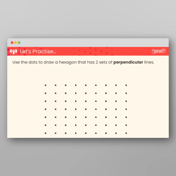 An image of the Draw Polygons Teaching PPT Resource