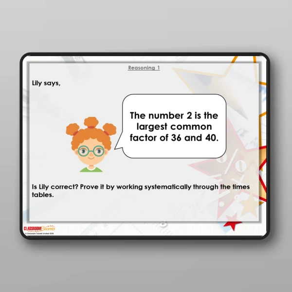 An image of the Common Factors Modelling PPT Resource
