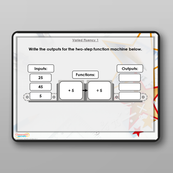 Year 6 2 Step Function Machines Modelling Ppt Resource | Classroom Secrets
