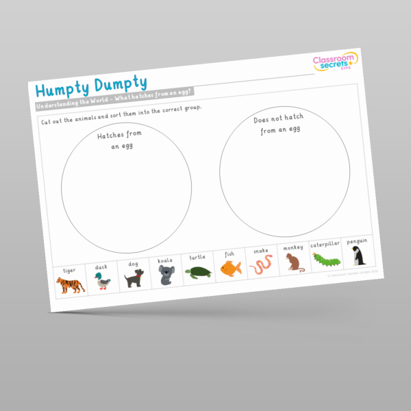 Eyfs Humpty Dumpty What Hatches From An Egg Resource | Classroom Secrets