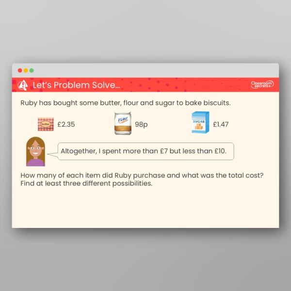 An image of the Multiply and Divide Decimals in Context Teaching PPT Resource