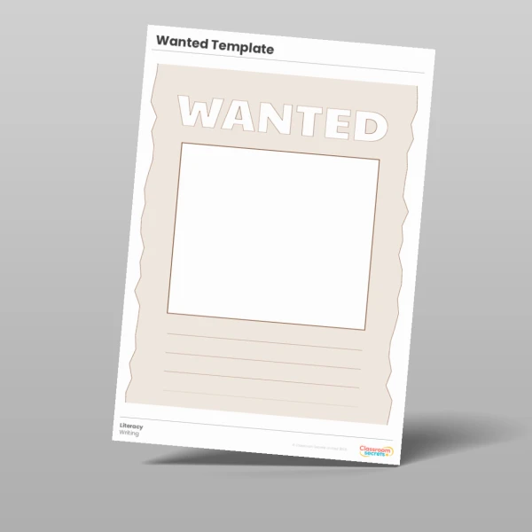 An image of the Wanted Templates Colour Resource