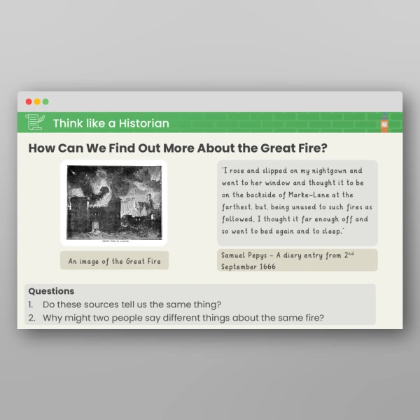 An image of the Lesson 2: Why Did the Fire Start? PPT Resource