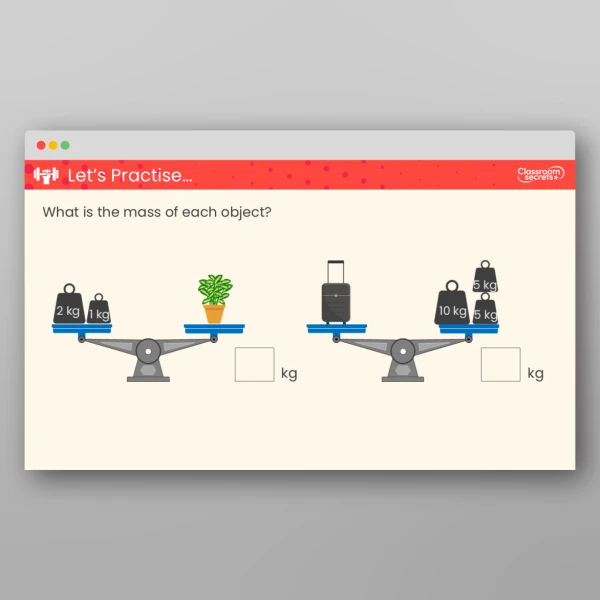 An image of the Measure in Kilograms Teaching PPT Resource