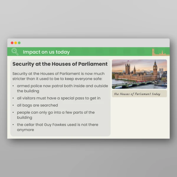 An image of the The Gunpowder Plot What Were the Key Events of the Gunpowder Plot? PPT Resource