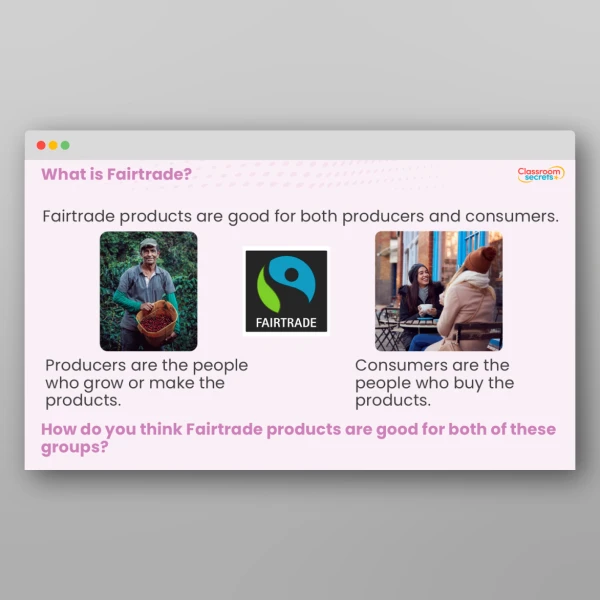 An image of the Fairtrade The Journey of Coffee Teaching PPT Resource