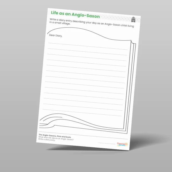 An image of the Lesson 4: What Was Life Like as an Anglo-Saxon? Worksheet Resource
