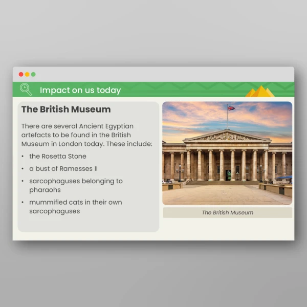 An image of the Lesson 6: How Do We Know so Much About the Egyptians? PPT Resource