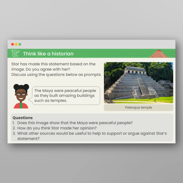 An image of the Lesson 2: What Was Life Like for the Maya? PPT Resource