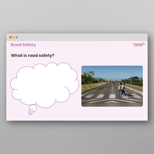 An image of the Road Safety Whole School Assembly PPT Resource