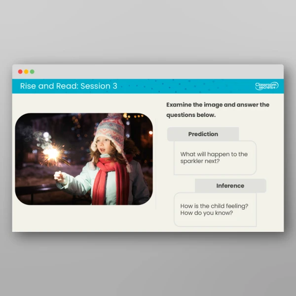 An image of the Rise and Read Traditions of Bonfire Night Resource