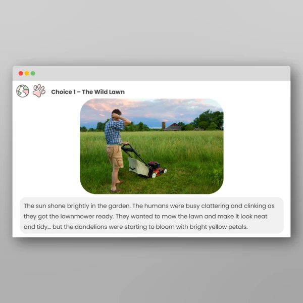An image of the Rowan's Eco Mission: An Interactive Story Resource