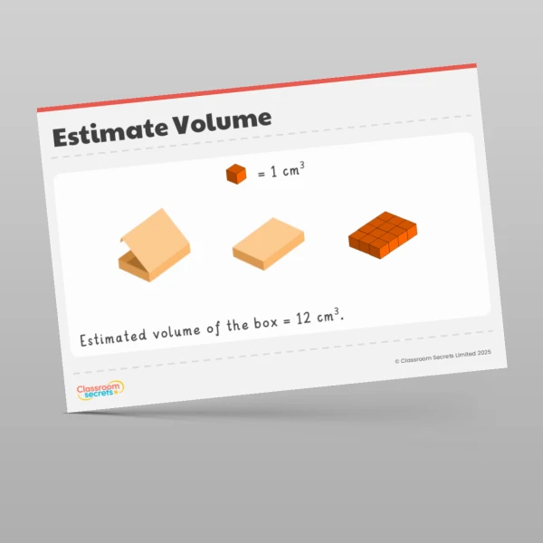 An image of the Year 5 Volume Display Pack Resource