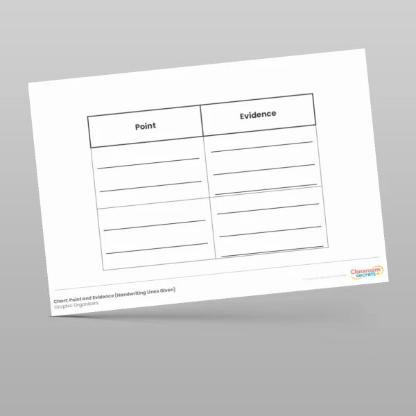 An image of the Charts and Tables Resource