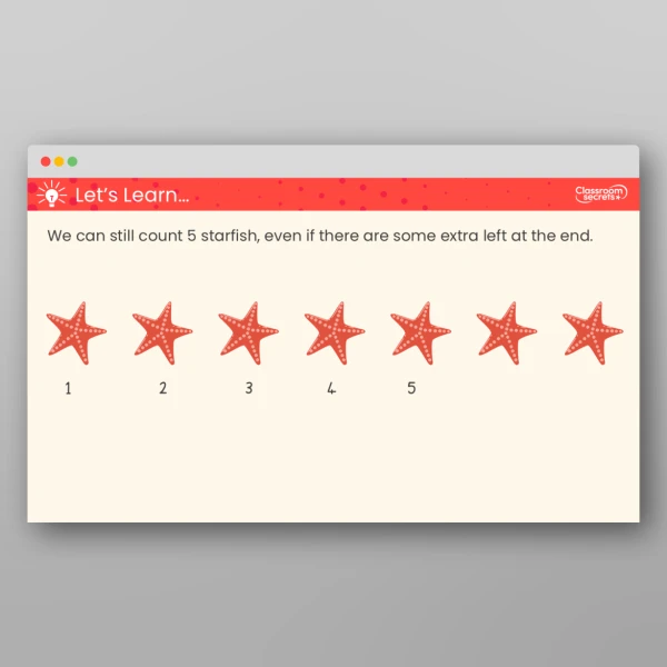 An image of the Count Objects from a Larger Group Teaching PPT Resource