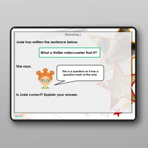 An image of the Different Types of Sentences Modelling PPT Resource