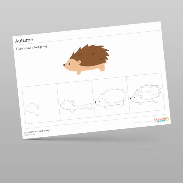 An image of the Autumn I Can Draw Resource