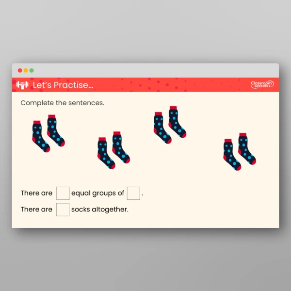 An image of the Count in 2s Teaching PPT Resource