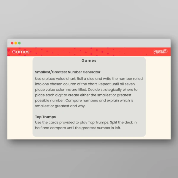 An image of the Compare Numbers to 10,000,000 Tutor PPT Resource