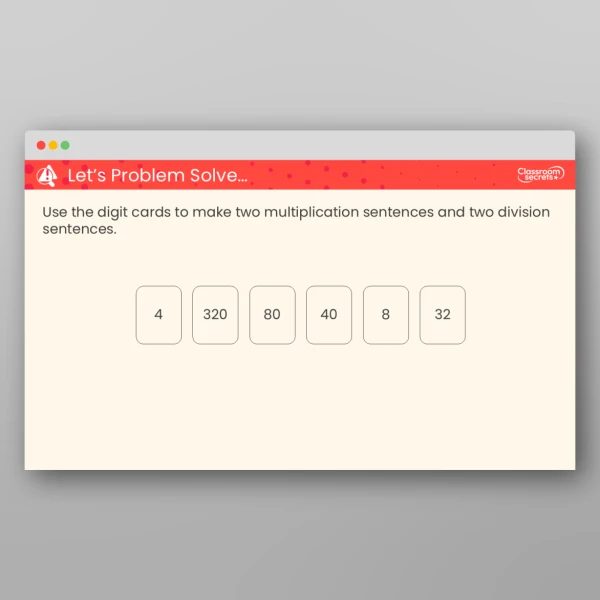 An image of the Related Calculations Teaching PPT Resource