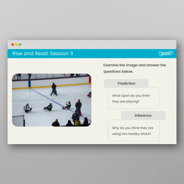 An image of the Rise and Read Paralympic Winter Games Resource