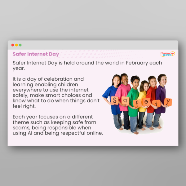 Safer Internet Day Whole School Assembly Resource | Classroom Secrets
