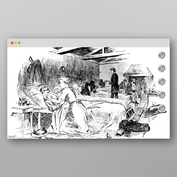 An image of the Time Travel Adventure - Significant Nurses Soundscape Resource