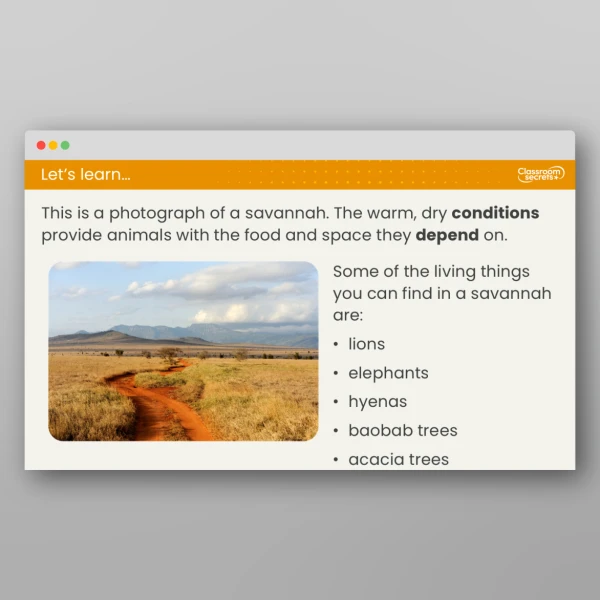 An image of the Free Lesson 2: What is a Habitat? Resource