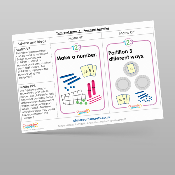 Year 2 Tens And Ones 1 Practical Activities Resource | Classroom Secrets