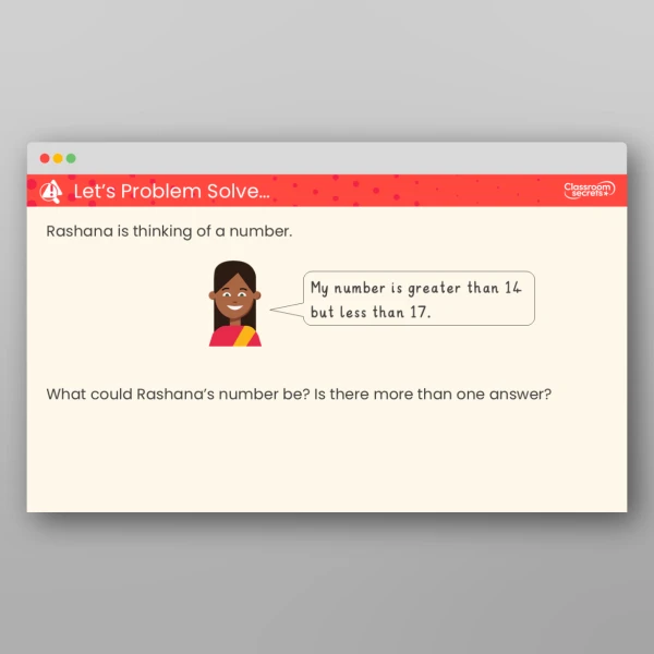 An image of the Compare Numbers to 20 Teaching PPT Resource